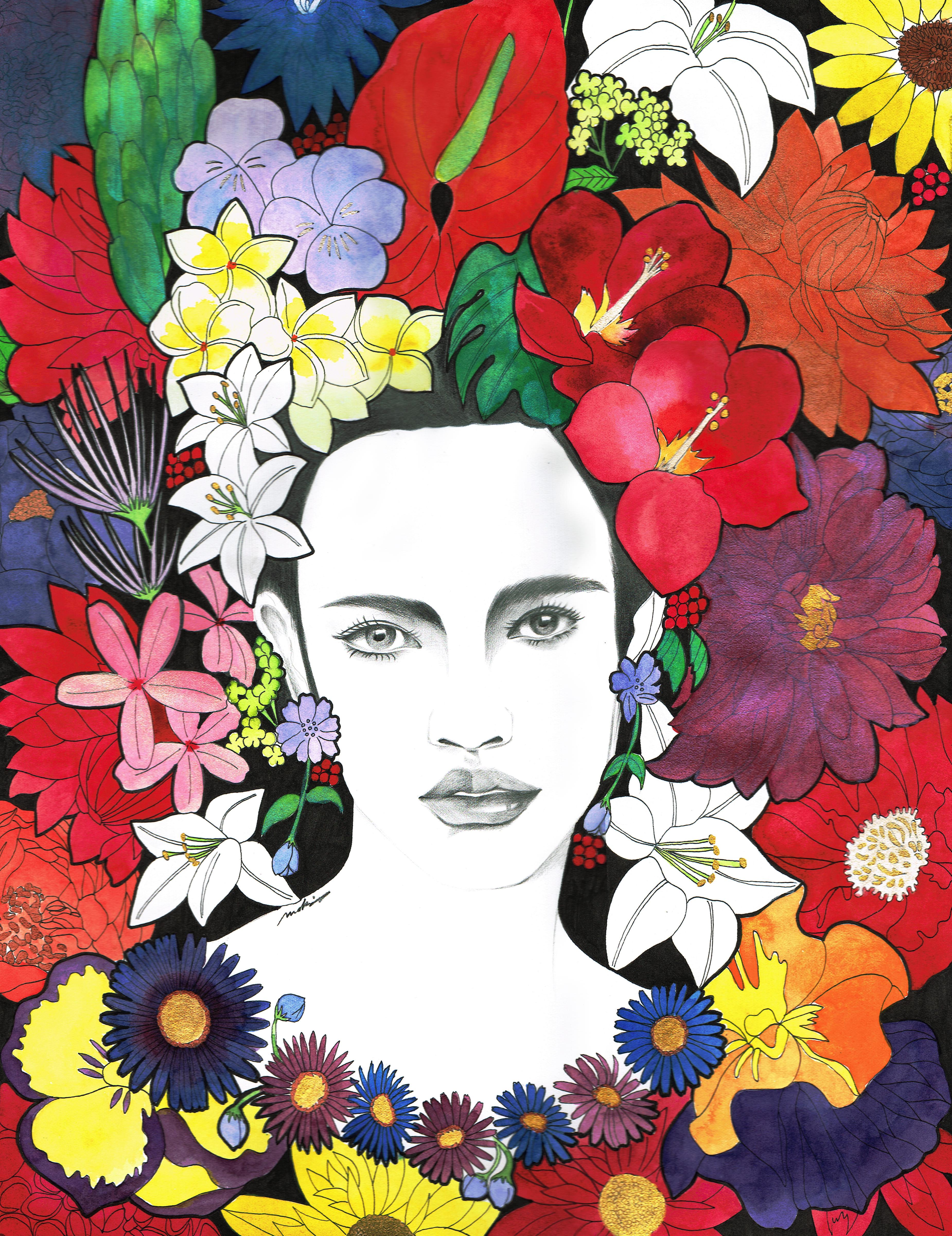 カラフルな生活写真